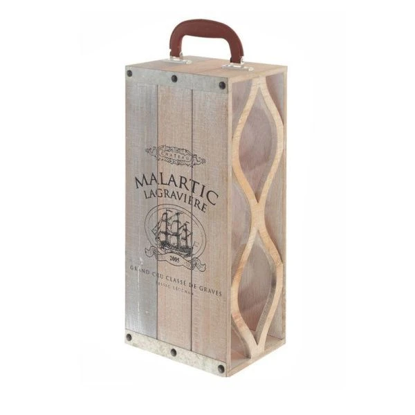 Подставка для бутылок дерево 18*13*38см (10)