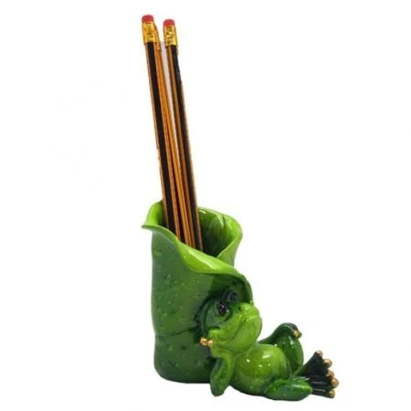 яяяФигурка Лягушка-ваза 11*6.2*10 см, QMS9061 'HOL15581 (36)