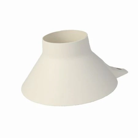 Воронка для банок d6,5см/14,5см пластик слоновая кость (90)