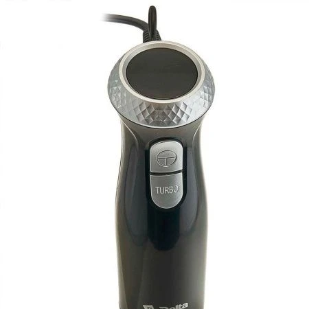 Блендер погружной нерж.сталь DELTA DL-7064 черный 1000Вт, режим ТУРБО (12)