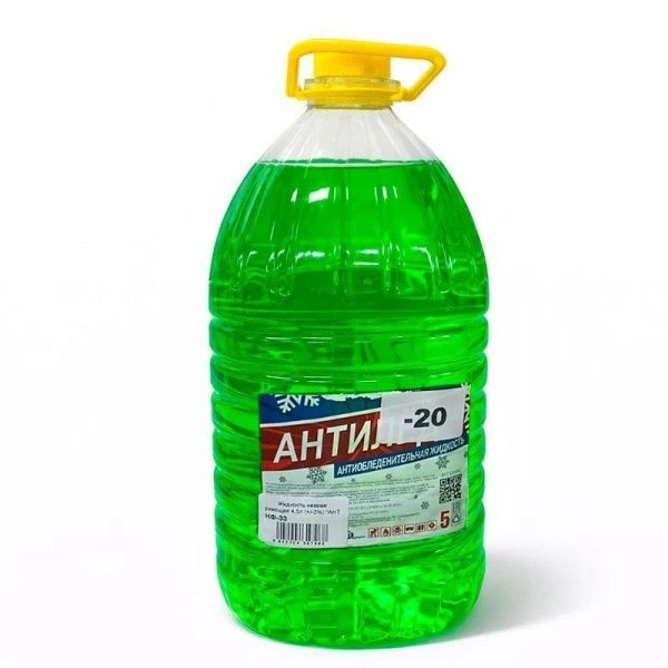 Жидкость незамерзающая 4,5л (+/-3%) "АНТИЛЕД" "20" зеленая (4)