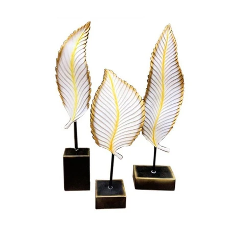 Фигурка Листья набор 3шт. 55*9*6/43*17*9/55*14*9см W8000-287 (3)
