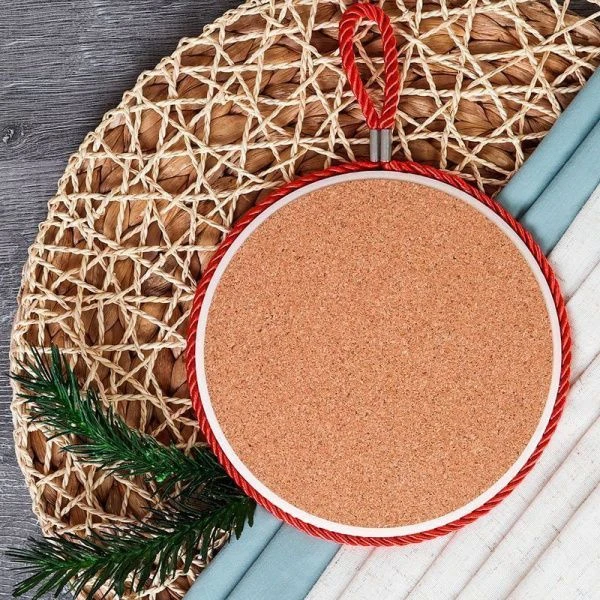 Подставка под горячее 16см керамика ЗМЕЯ Символ года 2025 КD010 (36)