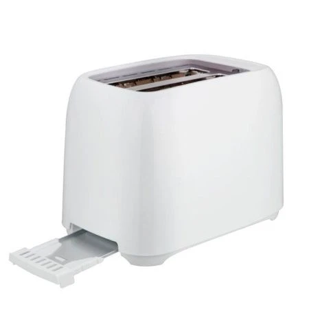 Тостер металл Centek СТ-1425 белый 700Вт,6 уровней прожарки,2 тоста, выдвижной поддон для крошек (4)
