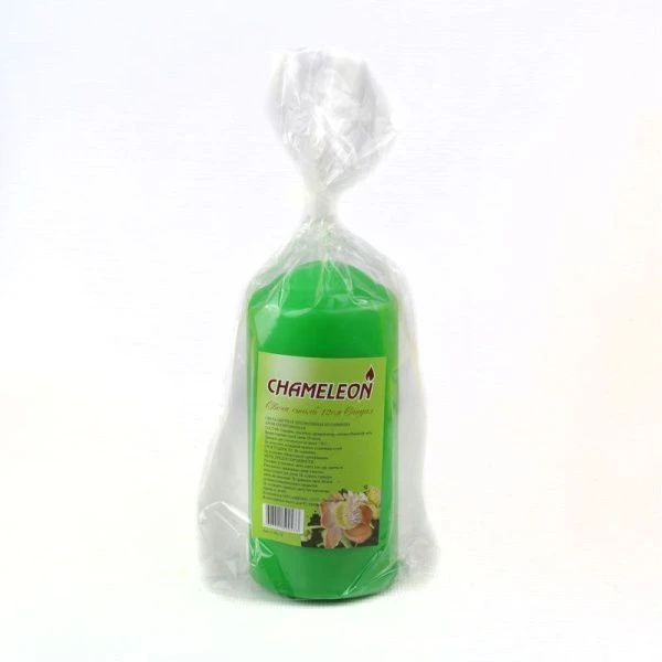 Свеча парафин пеньковая ароматизированная 12см сандал (24)