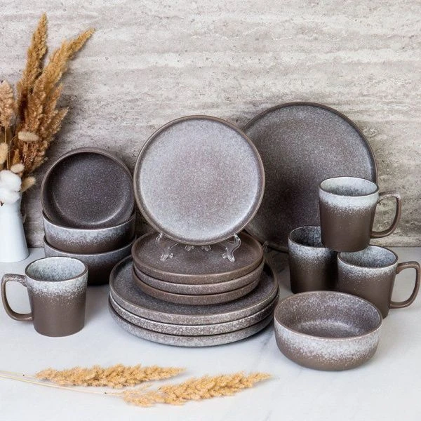 Столовый набор 16пр керамика Градиент W001 (2)