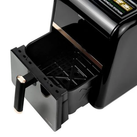 Аэрогриль 5л нерж.сталь/пластик Centek CT-3102  1500Вт, сенсорное управление, таймер 60мин