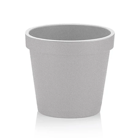 Горшок для цветов 2,3л пластик ПАРИЖ серый мрамор (48)