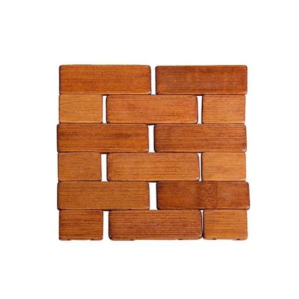 Подставка под горячее 12*12см бамбук БРИК 4644 (540)