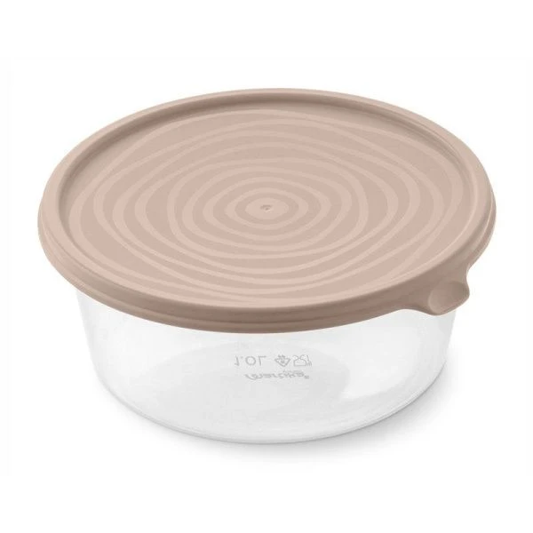 Контейнер пищевой 1л пластик САЛЬВАРЕ мокко С223МОКК (22)