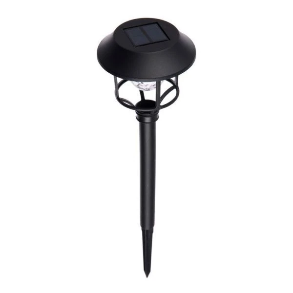 Светильник садовый на солнечной батарее светодиодный 6LED Лантерн Диско разноцветный 44*12см (18)