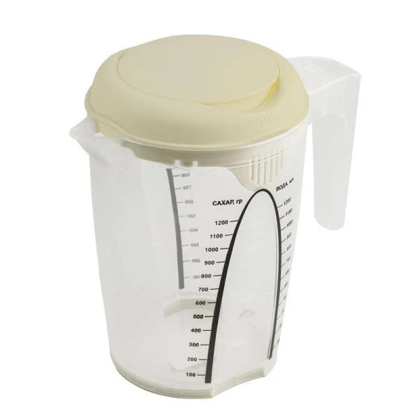 Емкость для миксера мерная 1,5л пластик Stockholm молочный туман (16)