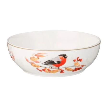 Салатник 600мл 15,5*5см фарфор ЛЕСНАЯ СКАЗКА (18)