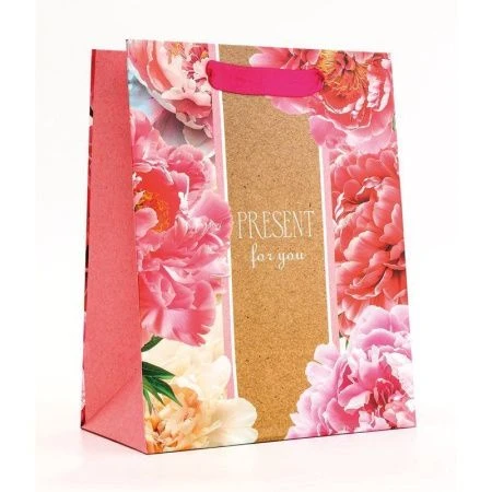 Пакет бумажный 18*23*10см PRESENT for you