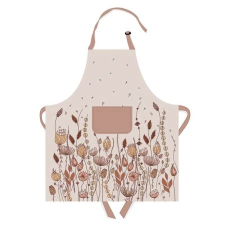 Фартук кухонный 70*80см полиэстер/хлопок РАЗНОТРАВЬЕ PG-390