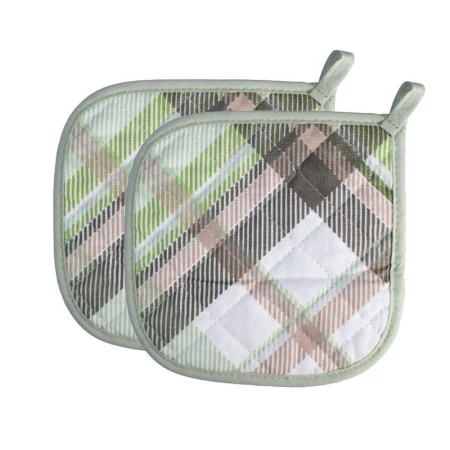 Прихватки набор 2пр рогожка КАНТРИ LeSonnet арт. 16 ВЫВОД