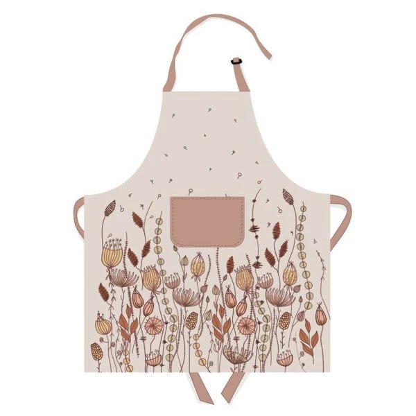 Фартук кухонный 70*80см полиэстер/хлопок РАЗНОТРАВЬЕ PG-390