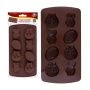 Форма для шоколадных конфет 22*11,5*2,5см силикон ПАСХАЛЬНОЕ НАСТРОЕНИЕ VL80-504 ВЫВОД