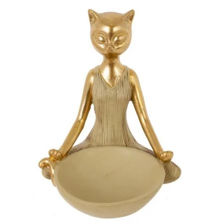 Фигурка декоративная Кошка 13*14*16см (12)