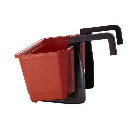 Кронштейн для балконных ящиков 2шт 19,5*16,5*4см пластик (32)