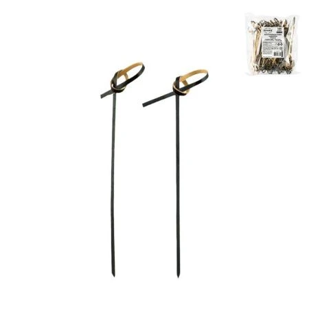 Шпажки для канапе 10cм 100шт бамбук Завиток черные AVIORA (15) Шпажки для канапе 10cм 100шт бамбук Завиток черные AVIORA (15)