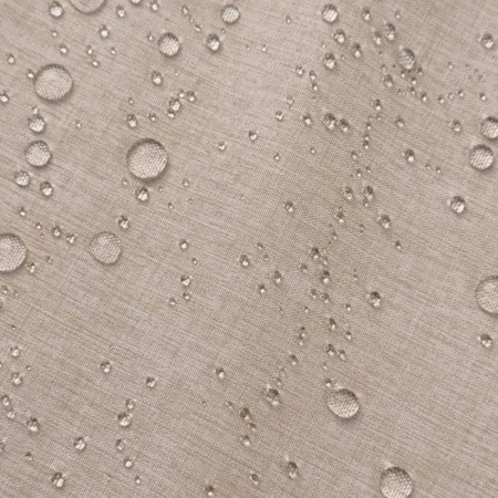 Штора для ванной 180*180см полиэстер кремовая (50)