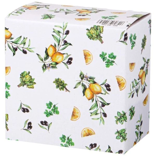 Чайный набор 2пр фарфор СЕКРЕТНЫЕ ИНГРЕДИЕНТЫ на 1 персону 220мл (24)