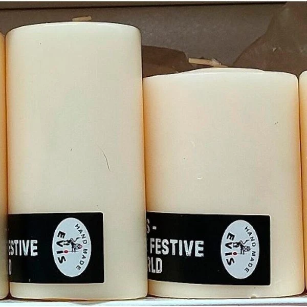 Свеча D40 Н60 Цилиндр св парафиновая сл кость