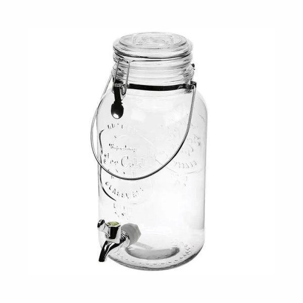 Банка для лимонада 3,8л стекло 1841-3800 (12)