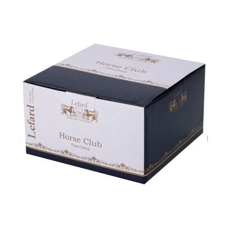 Чайный набор 2пр фарфор Horse club на 1 персону 300мл (36)