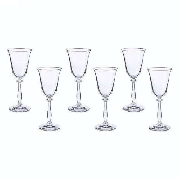 Бокалы для вина набор 6шт 185мл стекло АНЖЕЛА (8)