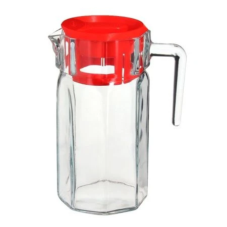 Набор питьевой 7пр стекло КОШЕМ (кувшин 1,25л, стаканы 6шт 260мл) (4)