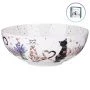 Салатник 850мл 17,5*6,5см фарфор ЛАВАНДОВЫЕ КОТЫ (24)
