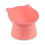 Миска для животных 200мл пластик КОТ коралловый (10)