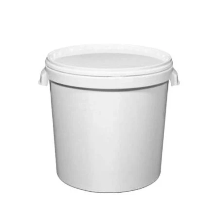 Бак пищевой 32л пластик с герметичной крышкой круглый 380*389мм 00-00000593 (1)