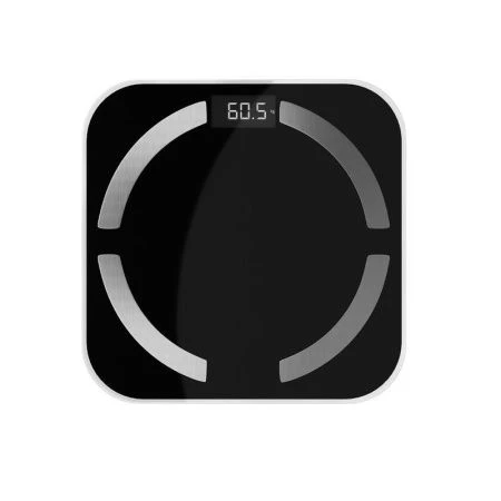 Весы напольные электронные стекло до 150кг Centek CT-2425 черные 28*28см, LCD-дисплей (6)