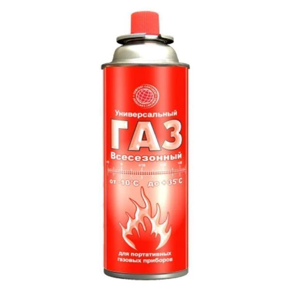 Газ для портативных газовых приборов (continent comfort) 400мл 520см3 5-09.02.180.20 (12)