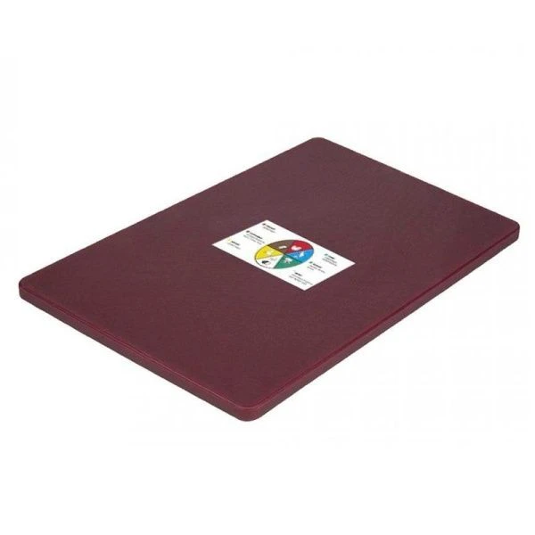 Доска разделочная 350*500*18мм полиэтилен ПРОФИ коричневая КТ-ДРП-КОР-02 (5)