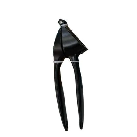 Пресс для чеснока металл 18см черный E2637В/JC-17401 (72)