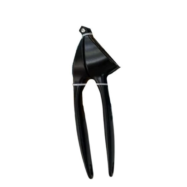 Пресс для чеснока металл 18см черный E2637В/JC-17401 (72)