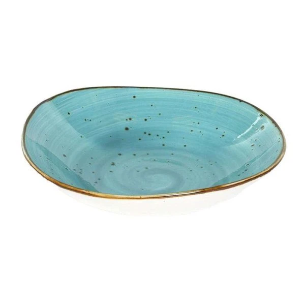 Тарелка глубокая 21см фарфор SAMOLD БИРЮЗА 206-55003 (6) ВЫВОД