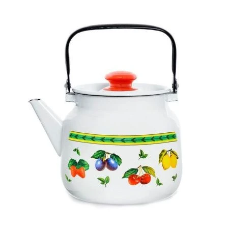 Чайник 3,5л эмаль ФРУКТОВОЕ АССОРТИ (4)