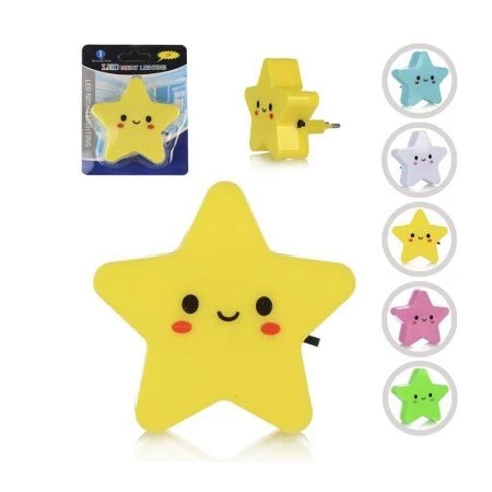 Ночник Звездочка с выключателем QL-514 (40/240)