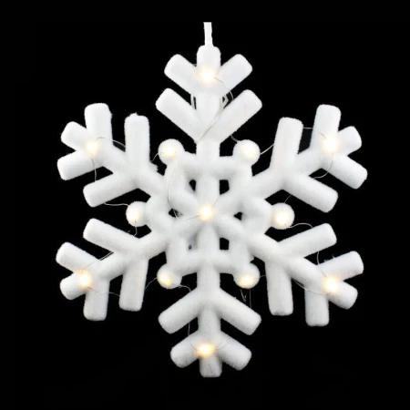 Украшение новогоднее Снежинка с подсветкой 29см JC-14686/X2919 (120)