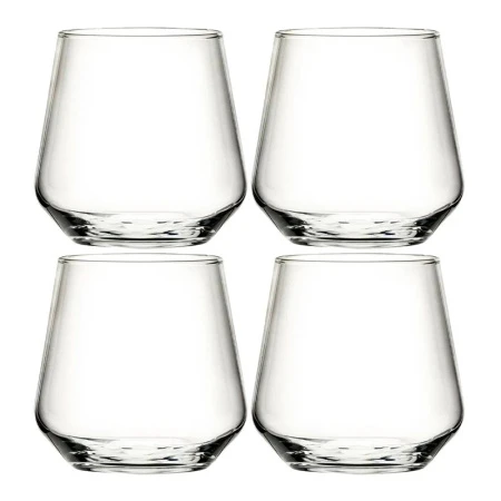 Стаканы набор 4шт 335мл стекло АЛЛЕГРА низкие (6)