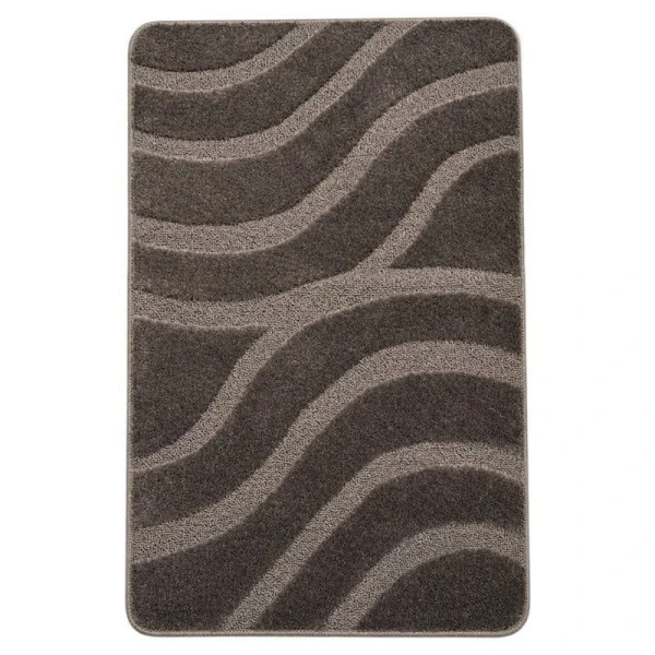 Набор ковриков в ванную 2пр 60*100/50*60см полипропилен MAXIMUS ETHNIC OPAL GREY 2503