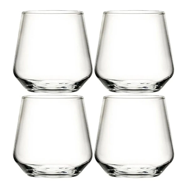 Стаканы набор 4шт 335мл стекло АЛЛЕГРА низкие (6)