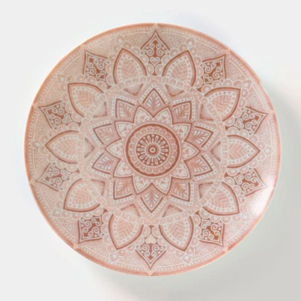 Тарелка мелкая 20см фарфор ВАВИЛОН КОФЕ Универсал (20)