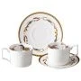 Чайный набор 4пр фарфор Passage на 2 персоны 280мл (12)