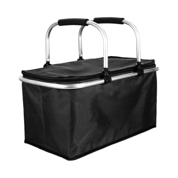 Термосумка 41*22*23см текстиль темно-серый DFB130dark-grey (30)